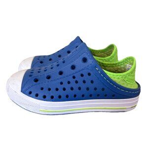 Skechers Toddler BOYS Foamies Flexible Molded Slip-On Shoe SIZE 9 Water Beach